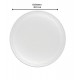 Prato Para Sobremesa 20,5cm Clássica Porcelana Germer